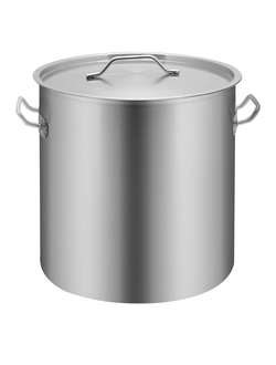 Кастрюля-котёл с крышкой 21л, нержавеющая сталь
