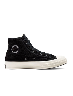 Зимние кеды Converse Chuck 70 Sherpa черные