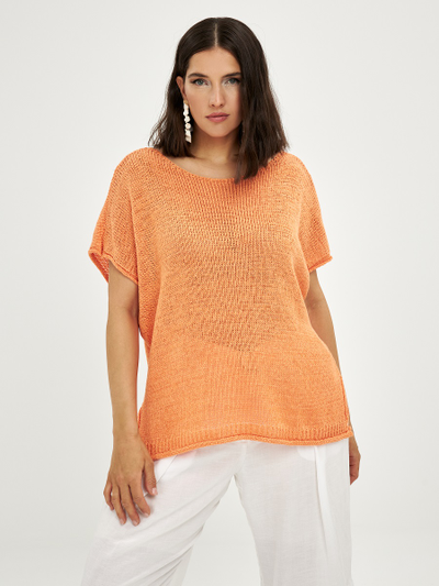 Топ летний вязанный