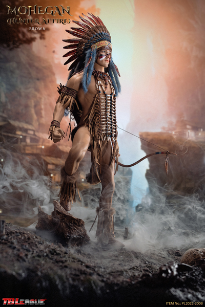 Индейский охотник в коричневом - КОЛЛЕКЦИОННАЯ ФИГУРКА 1/6 Mohegan (hunter attire) Brown (PL2022-200B) - TBLeague