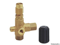 Регулировочный клапан VB 7; вход 3/8"ш, выход 3/8"г; Bypass 3/8"г. 30 л/мин 250 бар