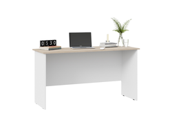 Стол письменный тип 14 Дуб Сонома/Белый Ясень 1400