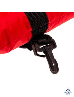 Буй плотик двойной Marlin REEF нейлон с ПВХ red