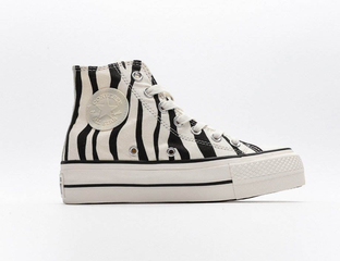 Converse Lift Platform zebra