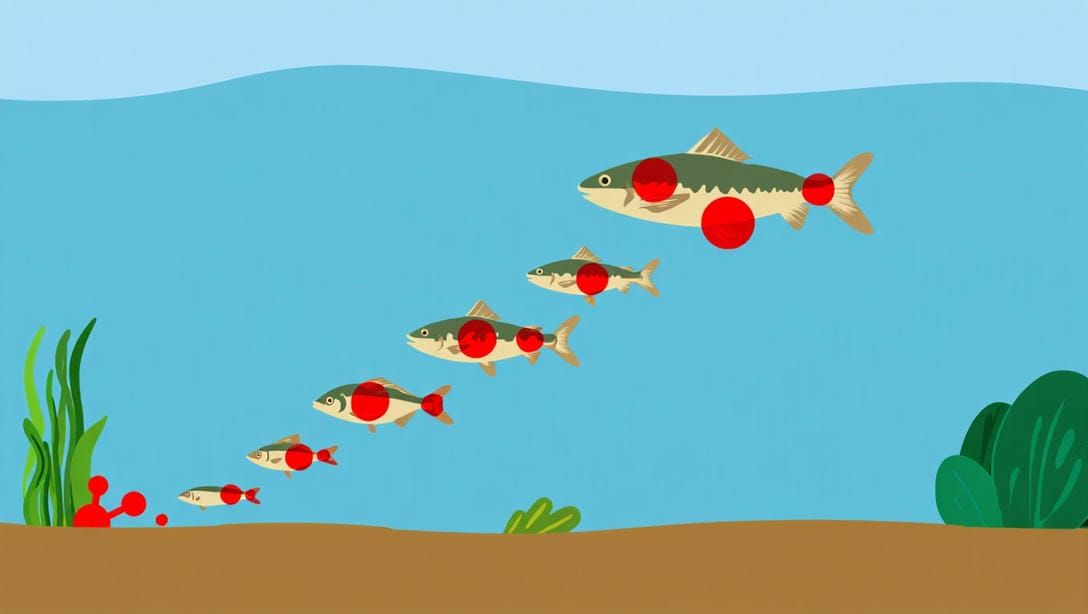 Концентрация молекул ртути