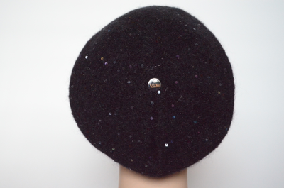 Визио итальянский берет черный фото