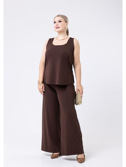 Брюки 133158 шоколад 52-64 размеры