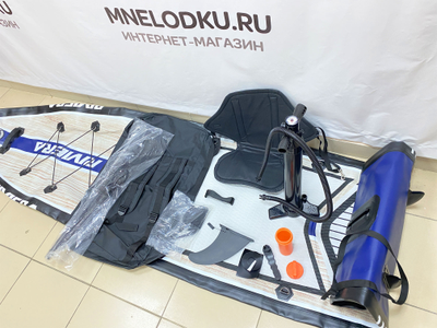 SUP-доска RIVIERA 12 дерево синий - MNELODKU.RU