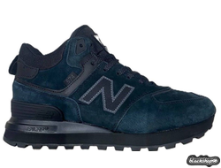 NEW BALANCE 574 MID С МЕХОМ ЧЕРНЫЕ (40-45)