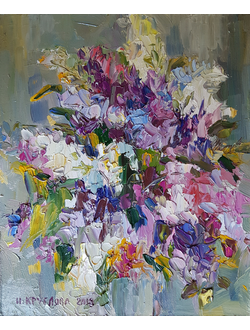 Картина Сиреневый май автор Круглова Ирина