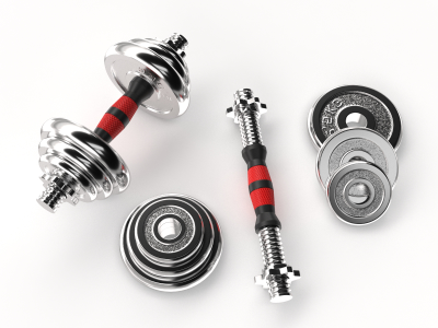 Набор гантелей UNIXFIT в кейсе 20kg купить в Воронеже