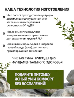 Кормовая добавка для собак и кошек: Масло лосося + масло чиа, DOBROPET, 100 мл