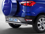 Защита заднего бампера d57 для Ford Ecosport (2014-н.в.), RIVAL, Россия