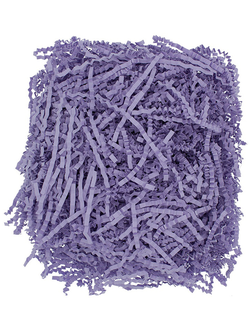 Наполнитель бумажный волнистый Премиум (128, лаванда), 100г