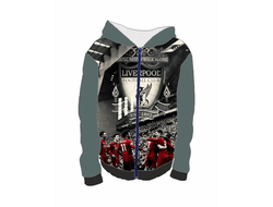 Толстовка 3D с полной запечаткой Ливерпуль, Liverpool FC №7