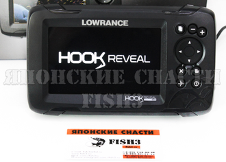 Эхолот Lowrance Hook Reveal 5 SplitShot 83/200 русский язык