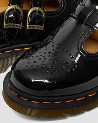 Doc martens black patent shoes online