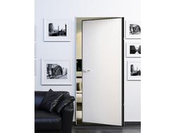 Скрытая дверь PX-0 Revers Invisible кромка AL черная под покраску