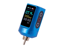 Беспроводной блок питания Yilong B50 Tattoo Power Pack RCA Blue