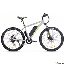 Электровелосипед INTRO Sport (Серо-зеленый)