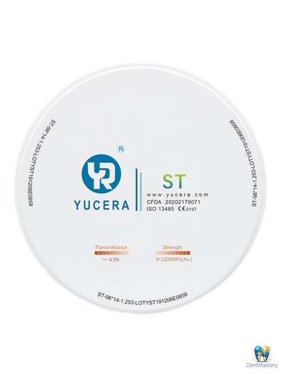 YUCERA Zirconia ST White - Высококачественное стоматологическое решение