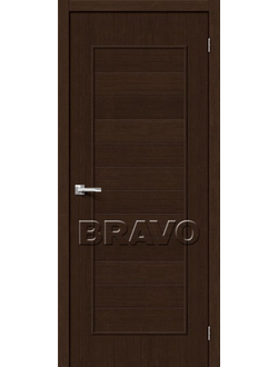 Межкомнатная дверь Финиш Флекс Тренд-21 3D Wenge
