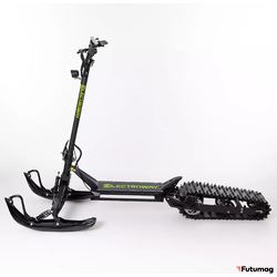 Зимний электроснегокат на гусенице / Гусеничный электросамокат Electroway T4S