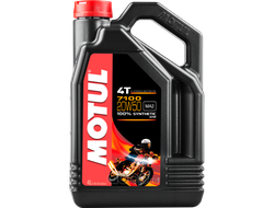 Масло моторное для 4-x тактных двигателей Motul 20W50 7100 4T  SN/MA2 - 4 Л (104104)