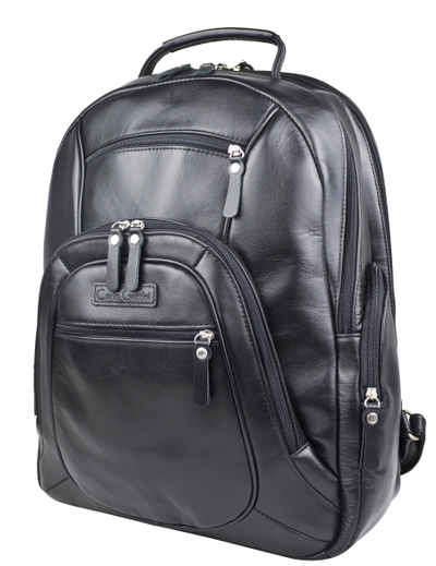 Кожаный рюкзак Gerardo black (арт. 3045-01)