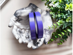 Лента атласная 1.2 см., рулон (23м.), СИНЕ-СИРЕНЕВЫЙ