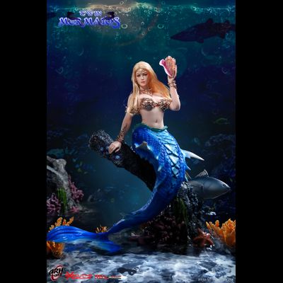 Русалка (версия со светлой кожей) - Коллекционная фигурка 1/6 Mermaid Sharleze Human Skin (PL2024-225B) - TBLeague