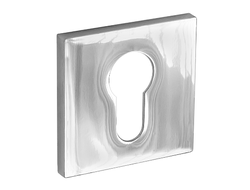 RENZ Накладка под цилиндр INET 03 slim CP хром блестящий