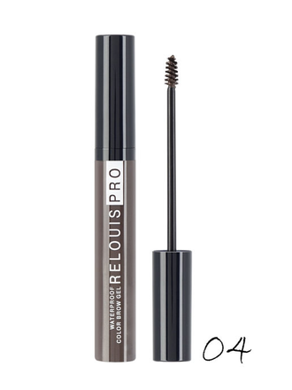 Гель для бровей водостойкий оттеночный RELOUIS PRO Waterproof Color Brow Gel