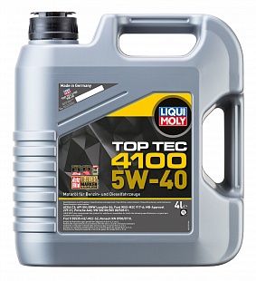 HC-синтетическое моторное масло &quot;Top Tec 4100&quot; 5W40, 4 л