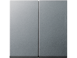 029526 Gira, Клавиша. 2-клавишного выключателя, алюминий