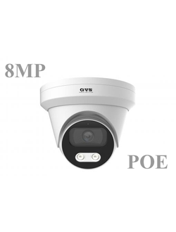 ВИДЕОКАМЕРА GVS  HDG-FP-8MIPE SONY SENSOR 4К 3840X2160P ЦИФРОВОЙ ФОРМАТ ПЕРЕДАЧИ IP +Mic