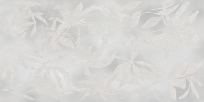 ArtWall, 60х120 см, керамогранит, Цветы Серый Матовый Ректификат, K958008R