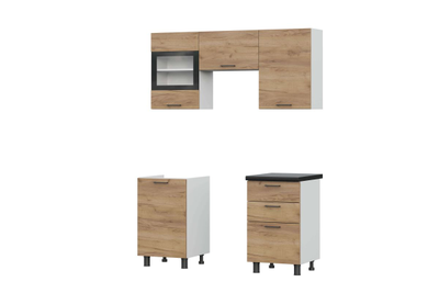 Аризона 1,6 м кухонный гарнитур Дуб золотой