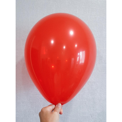 Воздушный шар "Красный. Кристалл" 30 см.