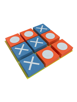 Развивающий мягкий модуль «Крестики-нолики»