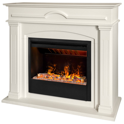 Электрический камин Mirra WT с очагом 3D Helios 26 SBG