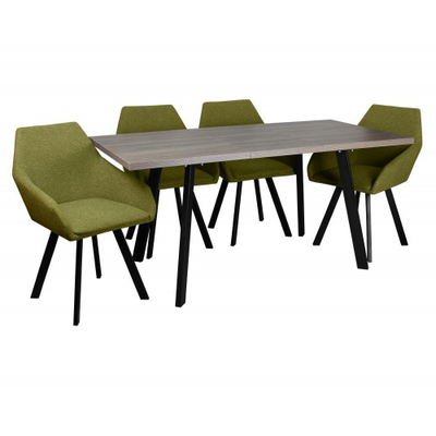 Столовая группа: «Борг», СРП-С-021 + Тук СРП-003 (лайм)