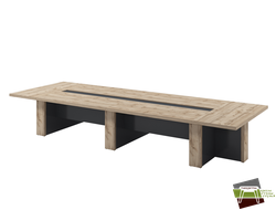 Стол переговоров на 12 человек Т-106 4600*1600*750 (Ш*Г*В)