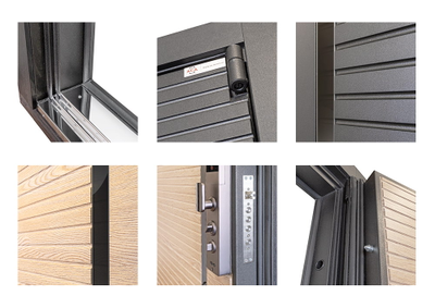 Стальная дверь   Antro. Заказная модель.