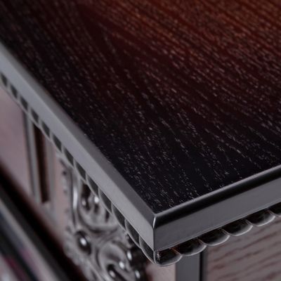 Линейный электрокамин Siena AO с очагом Beverly 1000