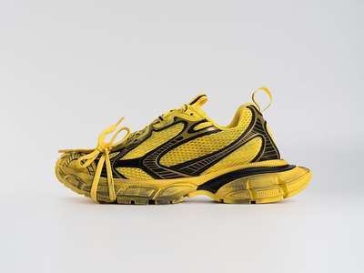 Balenciaga 3XL Sneaker Worn-Out Yellow Black