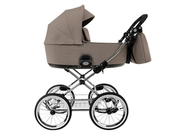 Коляска люлька 1в1 Roan Bass Next Classic d14 Hazel / Black / руч.Black