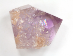 Аметист, аметрин, кристалл полированный со спиленным основанием, Бразилия (50*49*34 мм, 113 г) №37669