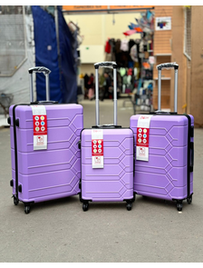 Чемодан большой Neyron ABS L сиреневый