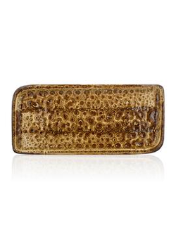 Блюдо прямоугольное 35*16 см Cowry Bone